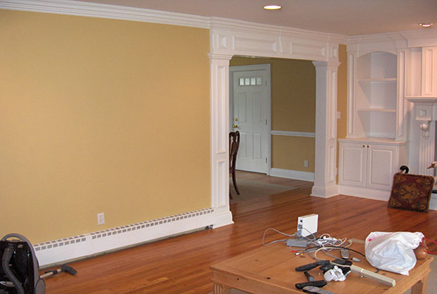 stained floors